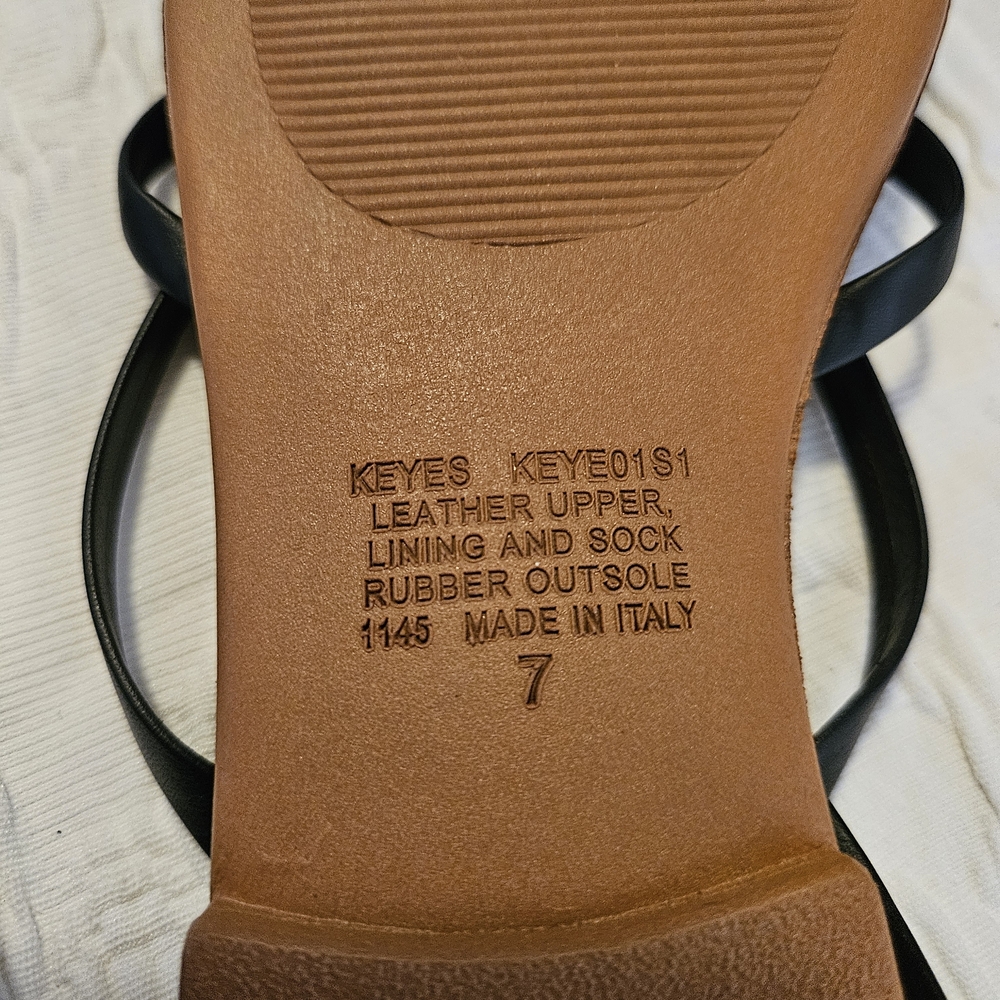 Steve Madden Black Strappy Sandals - Picture 5 of 5